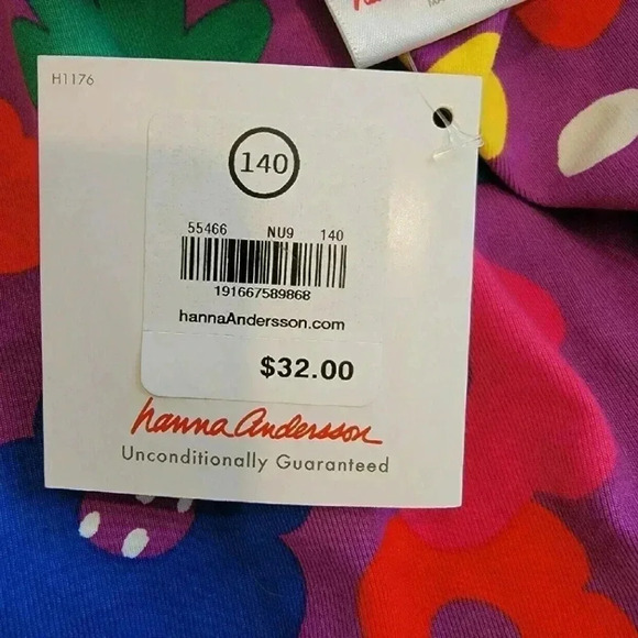 Hanna Anderson Play Active Tank Floral 10 - Picture 5 of 7